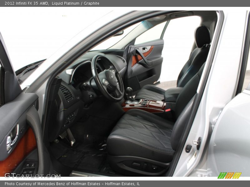  2012 FX 35 AWD Graphite Interior