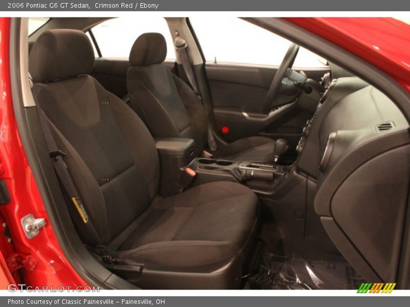 Crimson Red / Ebony 2006 Pontiac G6 GT Sedan