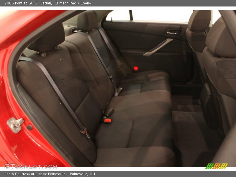 Crimson Red / Ebony 2006 Pontiac G6 GT Sedan