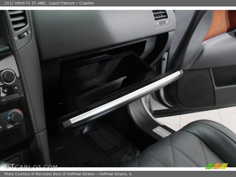 Liquid Platinum / Graphite 2012 Infiniti FX 35 AWD