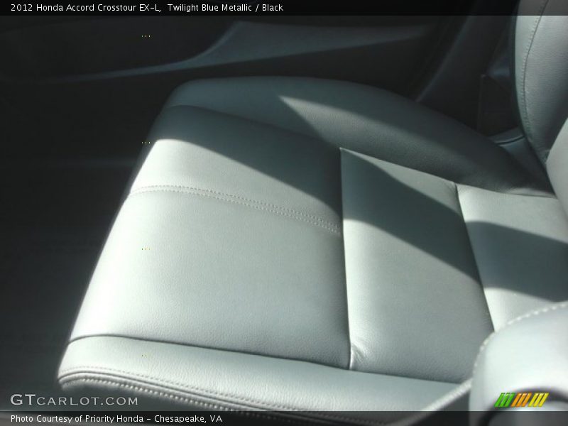 Twilight Blue Metallic / Black 2012 Honda Accord Crosstour EX-L