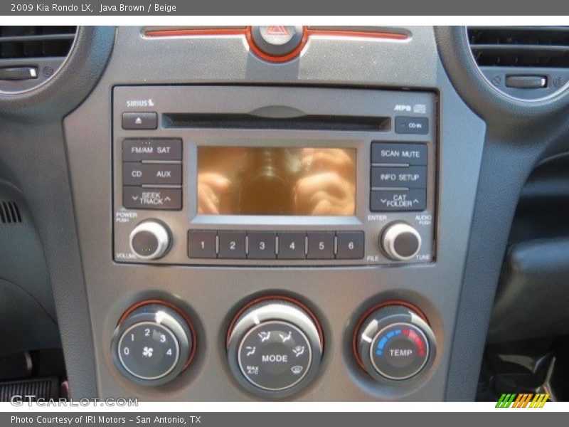 Java Brown / Beige 2009 Kia Rondo LX