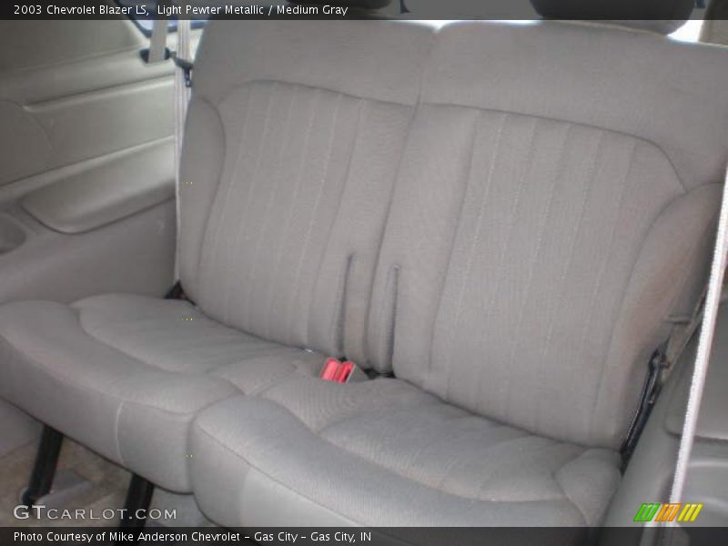 Light Pewter Metallic / Medium Gray 2003 Chevrolet Blazer LS