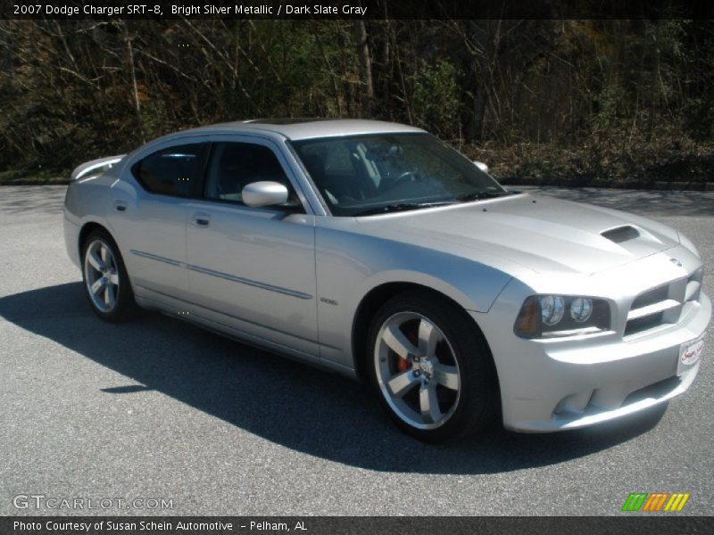 Bright Silver Metallic / Dark Slate Gray 2007 Dodge Charger SRT-8