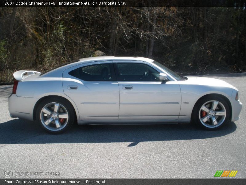 Bright Silver Metallic / Dark Slate Gray 2007 Dodge Charger SRT-8