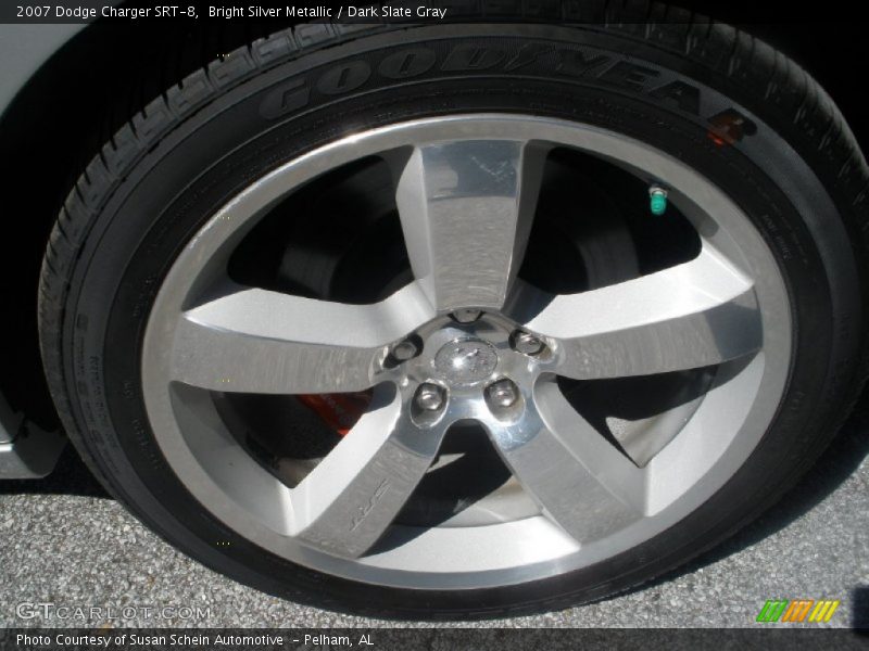 Bright Silver Metallic / Dark Slate Gray 2007 Dodge Charger SRT-8