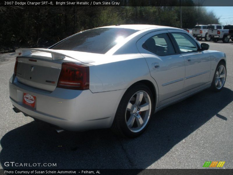Bright Silver Metallic / Dark Slate Gray 2007 Dodge Charger SRT-8