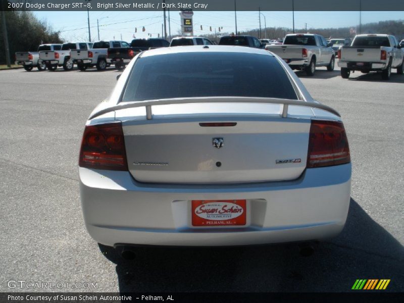 Bright Silver Metallic / Dark Slate Gray 2007 Dodge Charger SRT-8