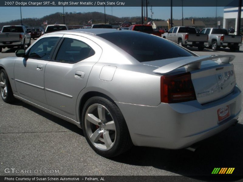 Bright Silver Metallic / Dark Slate Gray 2007 Dodge Charger SRT-8