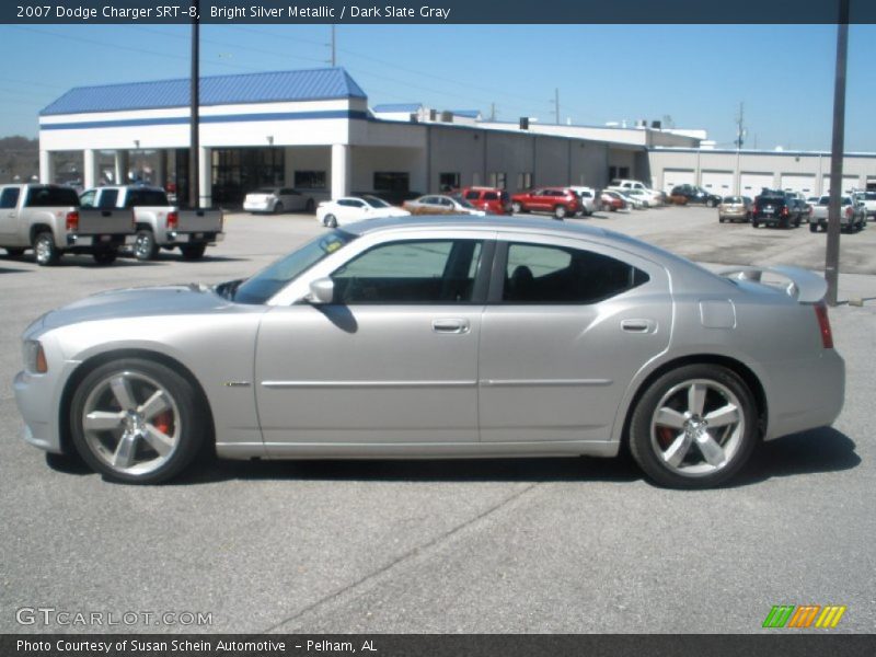 Bright Silver Metallic / Dark Slate Gray 2007 Dodge Charger SRT-8