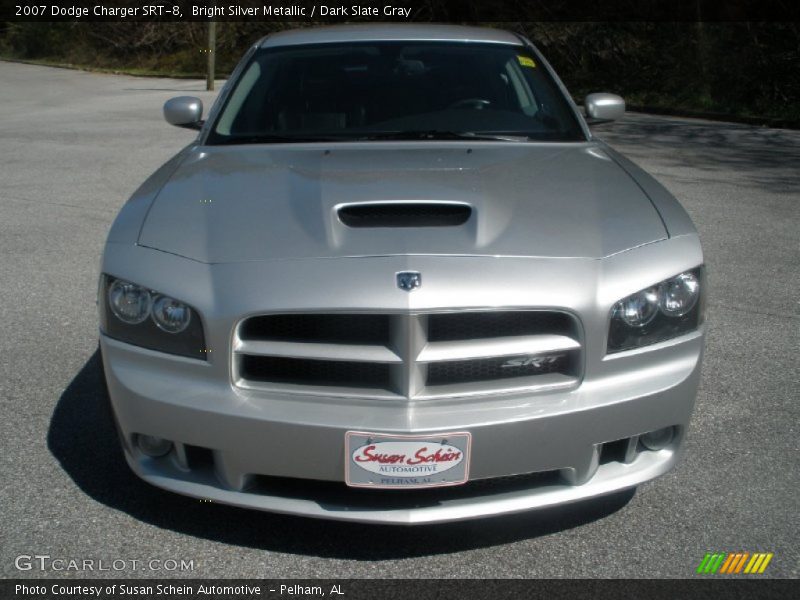 Bright Silver Metallic / Dark Slate Gray 2007 Dodge Charger SRT-8