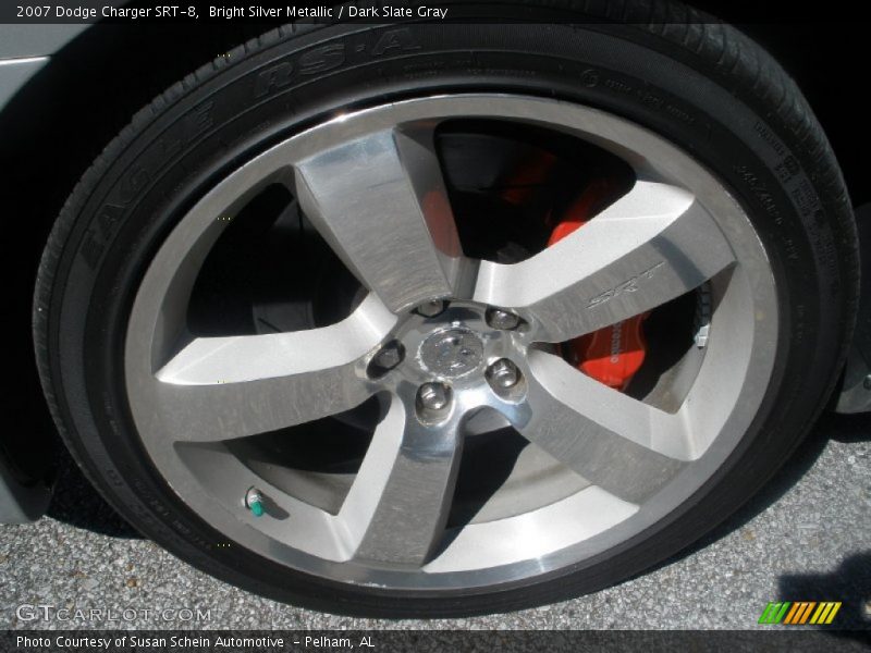 Bright Silver Metallic / Dark Slate Gray 2007 Dodge Charger SRT-8