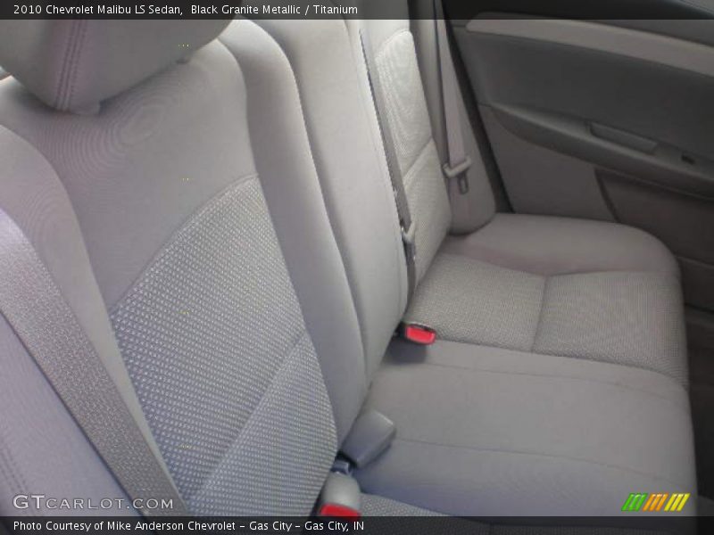 Black Granite Metallic / Titanium 2010 Chevrolet Malibu LS Sedan