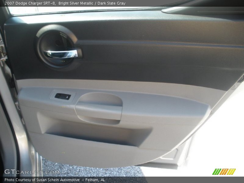Bright Silver Metallic / Dark Slate Gray 2007 Dodge Charger SRT-8