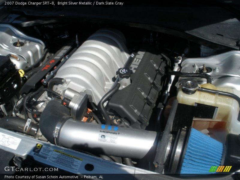 Bright Silver Metallic / Dark Slate Gray 2007 Dodge Charger SRT-8