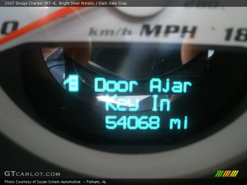 Bright Silver Metallic / Dark Slate Gray 2007 Dodge Charger SRT-8