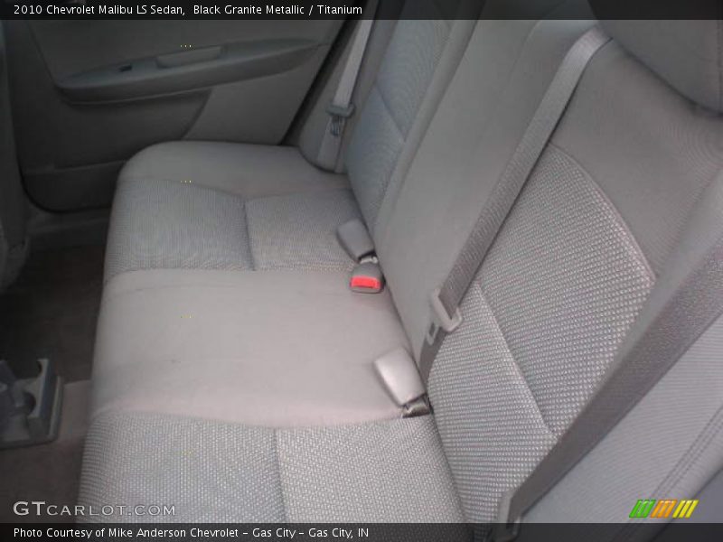Black Granite Metallic / Titanium 2010 Chevrolet Malibu LS Sedan