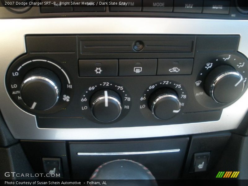 Bright Silver Metallic / Dark Slate Gray 2007 Dodge Charger SRT-8