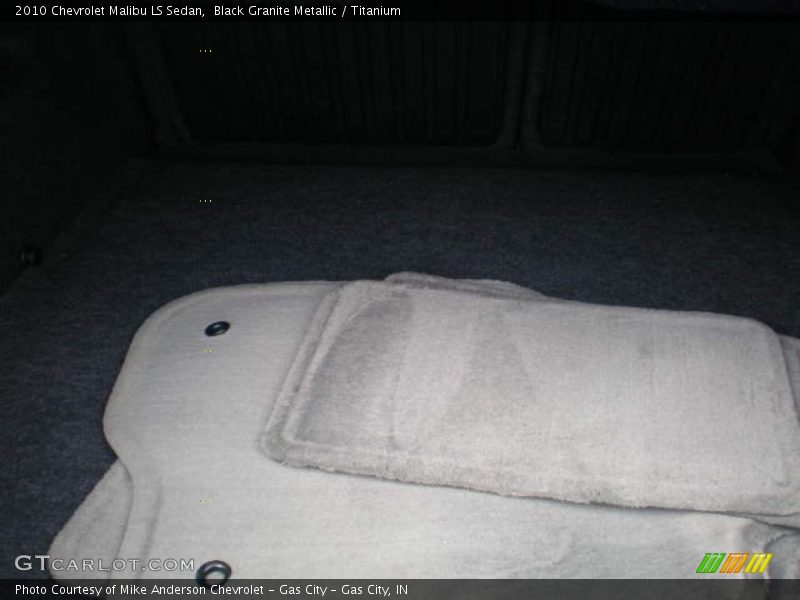 Black Granite Metallic / Titanium 2010 Chevrolet Malibu LS Sedan
