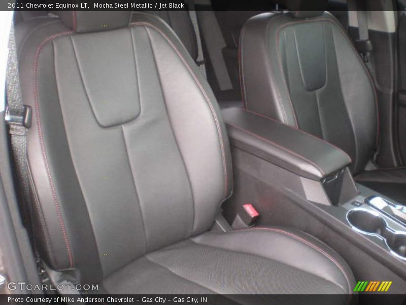Mocha Steel Metallic / Jet Black 2011 Chevrolet Equinox LT