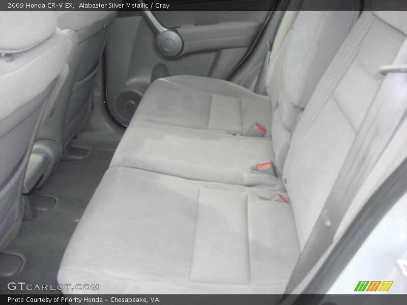 Alabaster Silver Metallic / Gray 2009 Honda CR-V EX
