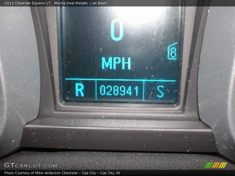 Mocha Steel Metallic / Jet Black 2011 Chevrolet Equinox LT