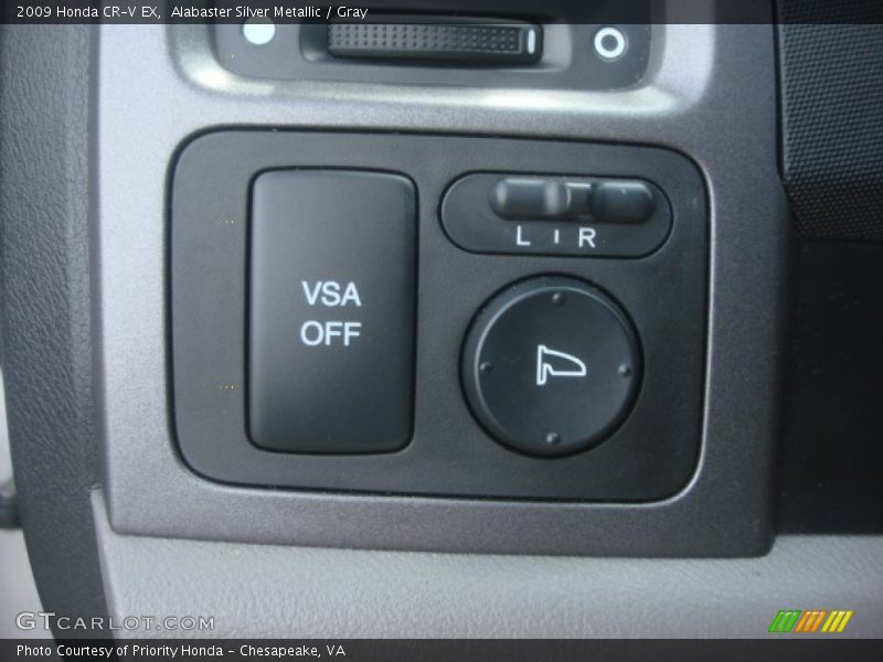 Alabaster Silver Metallic / Gray 2009 Honda CR-V EX