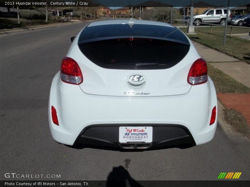 Century White / Gray 2013 Hyundai Veloster