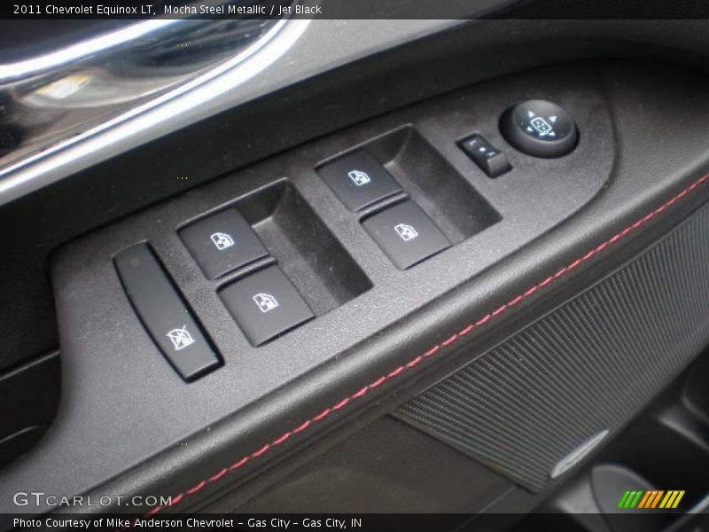 Mocha Steel Metallic / Jet Black 2011 Chevrolet Equinox LT
