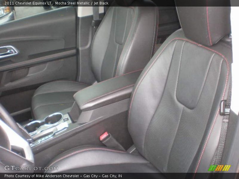Mocha Steel Metallic / Jet Black 2011 Chevrolet Equinox LT