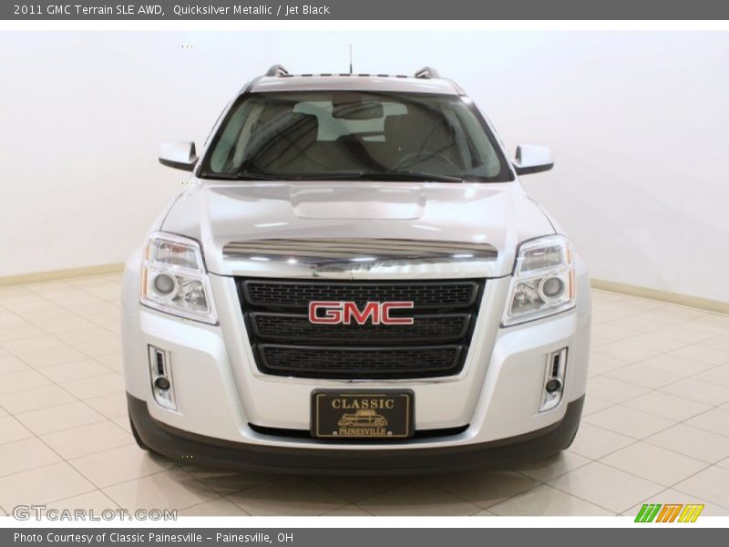 Quicksilver Metallic / Jet Black 2011 GMC Terrain SLE AWD