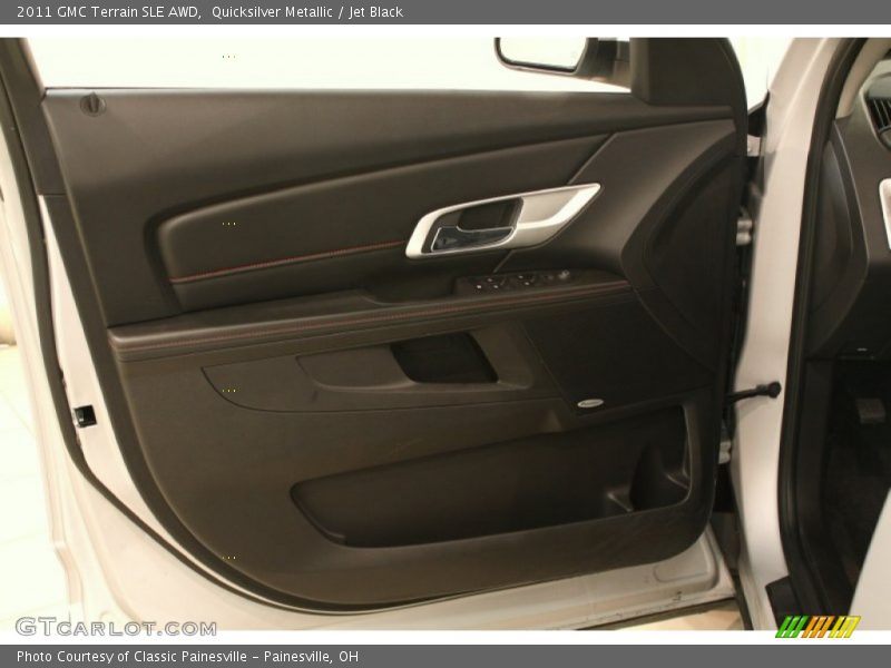 Quicksilver Metallic / Jet Black 2011 GMC Terrain SLE AWD