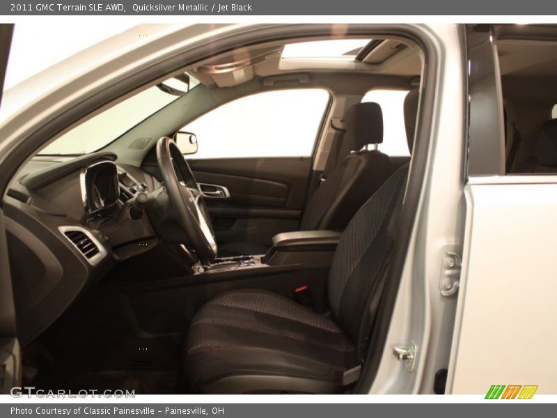 Quicksilver Metallic / Jet Black 2011 GMC Terrain SLE AWD