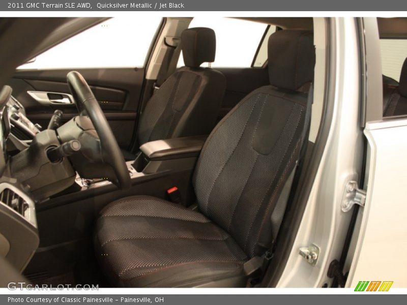 Quicksilver Metallic / Jet Black 2011 GMC Terrain SLE AWD