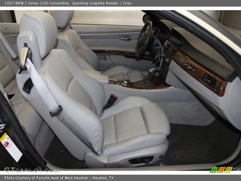 Front Seat of 2007 3 Series 328i Convertible