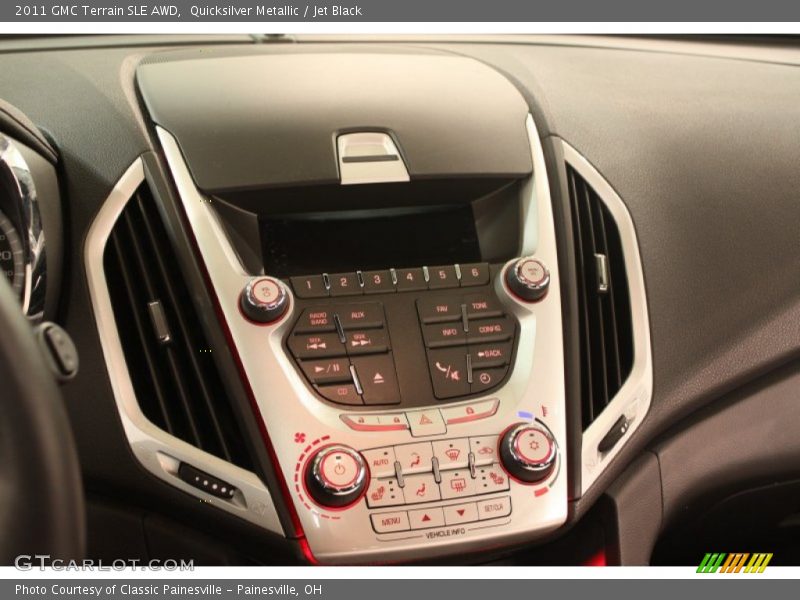 Quicksilver Metallic / Jet Black 2011 GMC Terrain SLE AWD