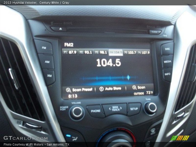 Century White / Gray 2013 Hyundai Veloster