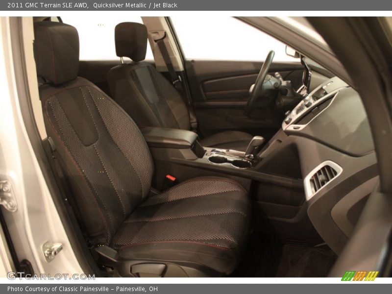 Quicksilver Metallic / Jet Black 2011 GMC Terrain SLE AWD