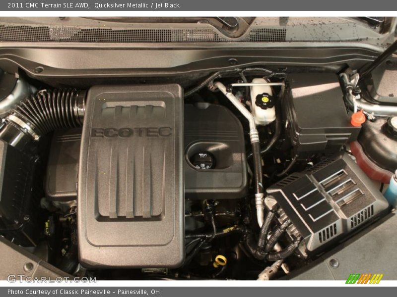 Quicksilver Metallic / Jet Black 2011 GMC Terrain SLE AWD