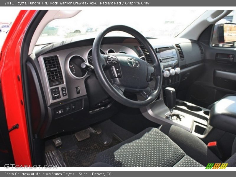 Radiant Red / Graphite Gray 2011 Toyota Tundra TRD Rock Warrior CrewMax 4x4