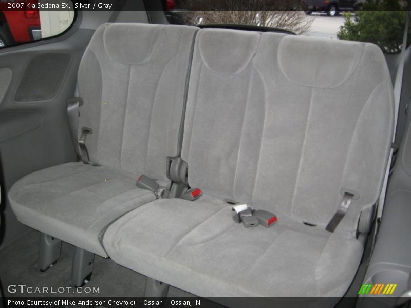 Silver / Gray 2007 Kia Sedona EX