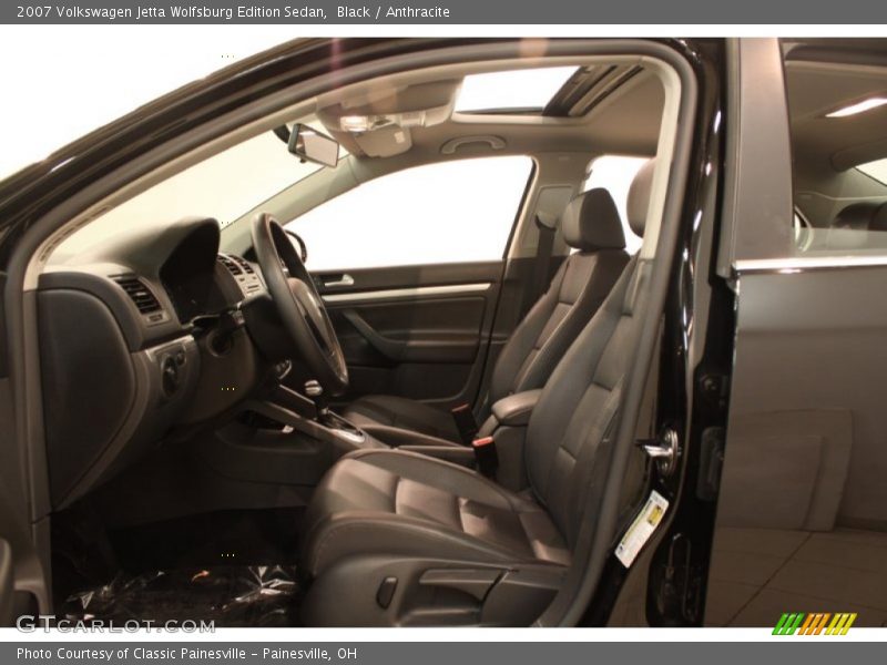  2007 Jetta Wolfsburg Edition Sedan Anthracite Interior