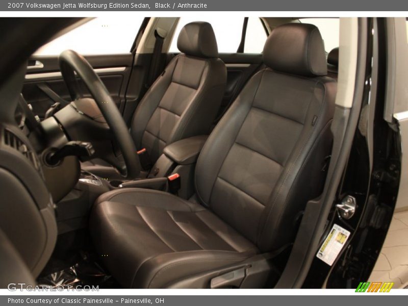 Front Seat of 2007 Jetta Wolfsburg Edition Sedan