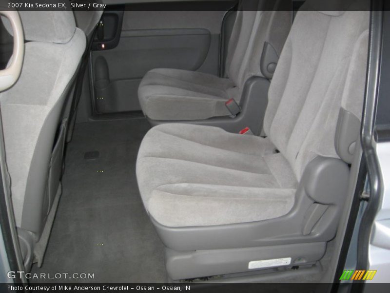 Silver / Gray 2007 Kia Sedona EX