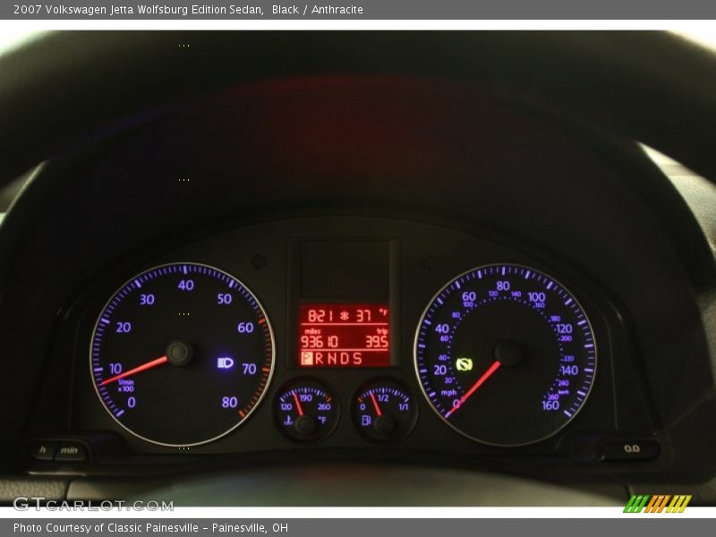  2007 Jetta Wolfsburg Edition Sedan Wolfsburg Edition Sedan Gauges