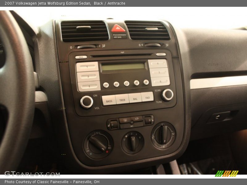 Controls of 2007 Jetta Wolfsburg Edition Sedan