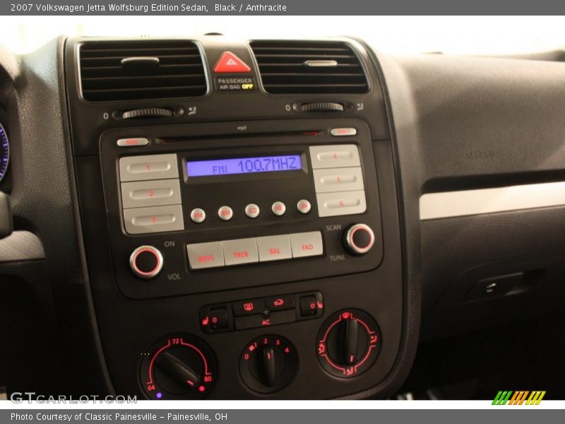 Controls of 2007 Jetta Wolfsburg Edition Sedan