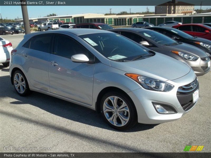 Silver / Black 2013 Hyundai Elantra GT