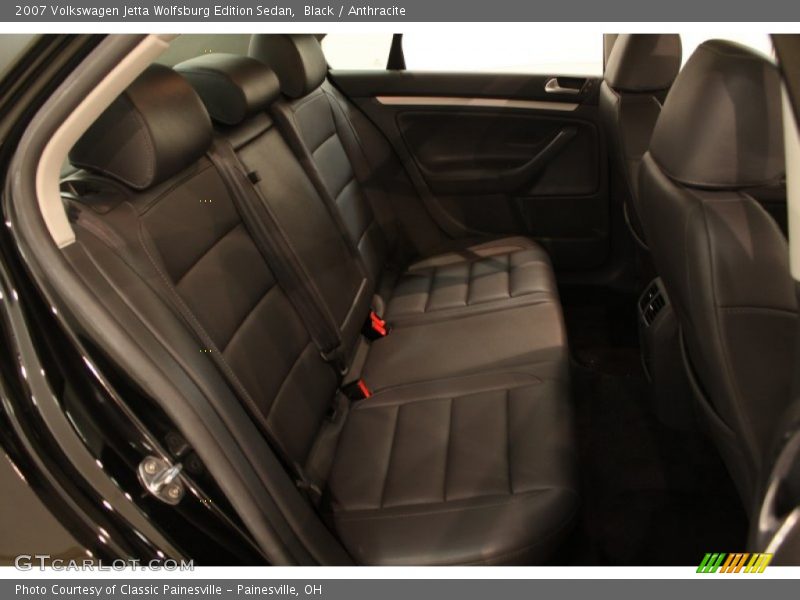 Rear Seat of 2007 Jetta Wolfsburg Edition Sedan