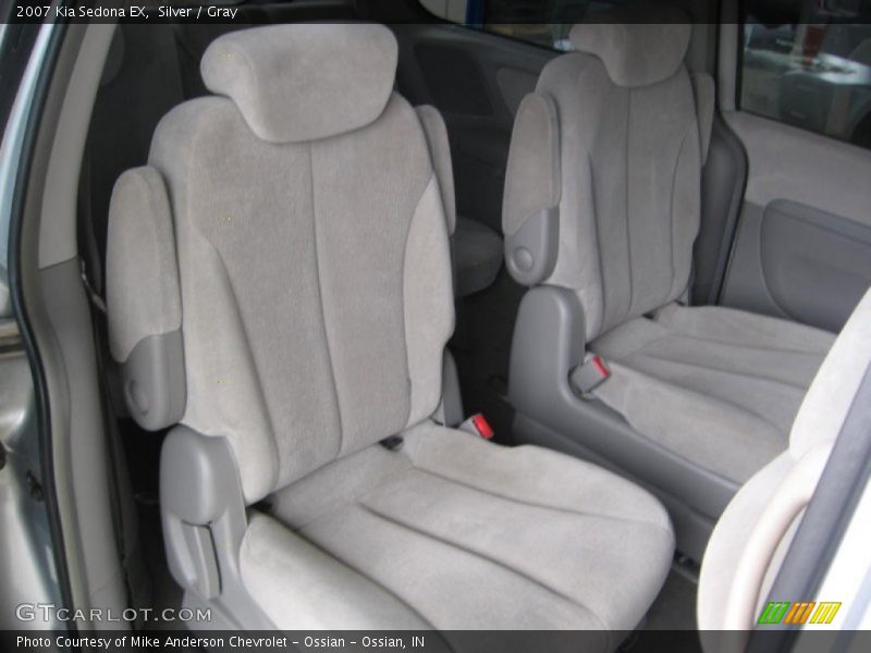 Silver / Gray 2007 Kia Sedona EX